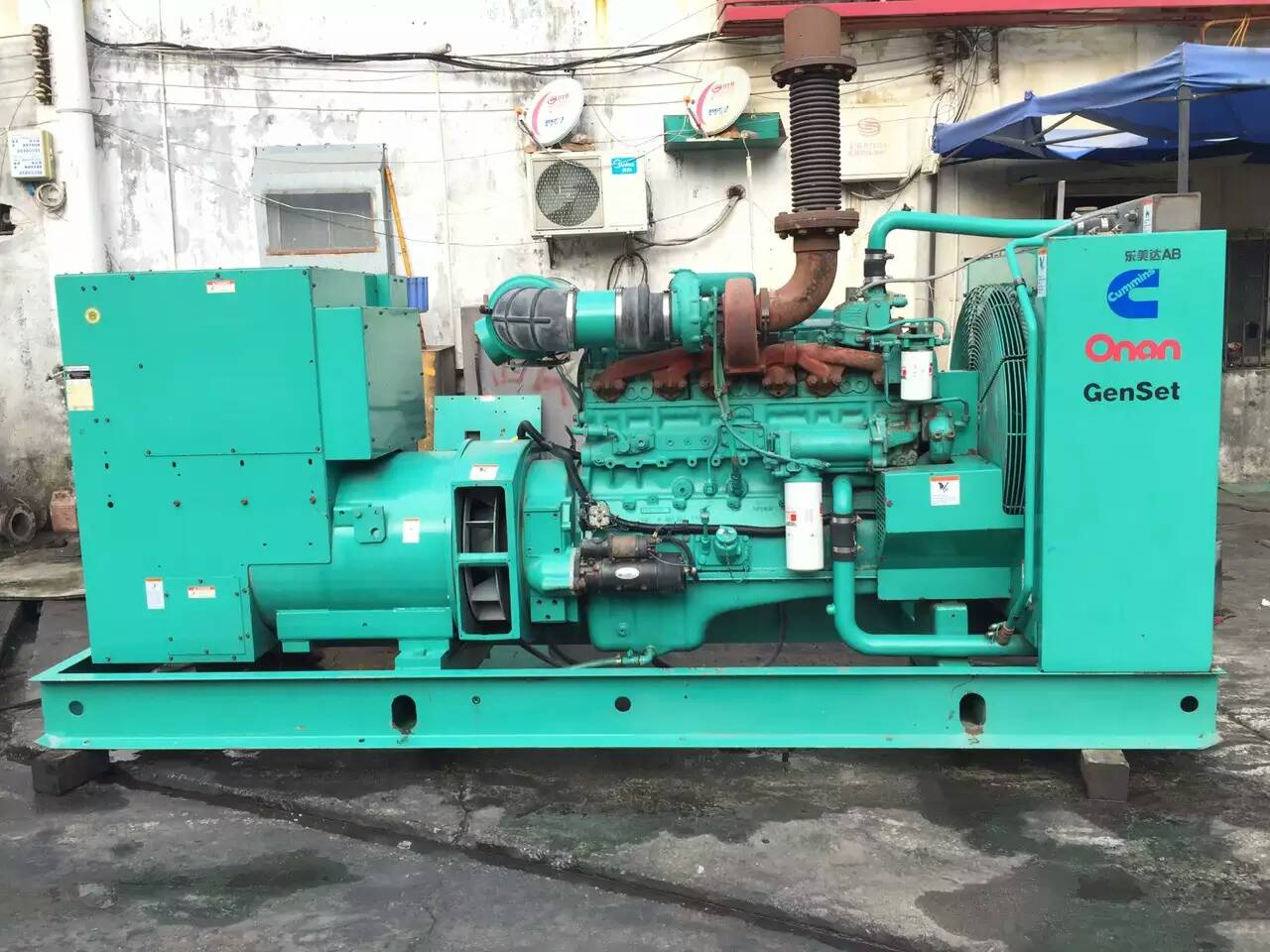 饶平租赁发电机-柴油发电机不正常冒烟的原因